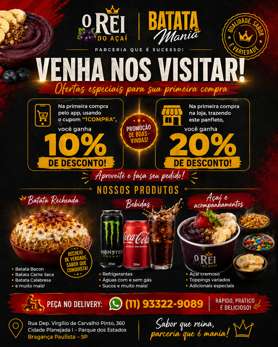 Cardápio 