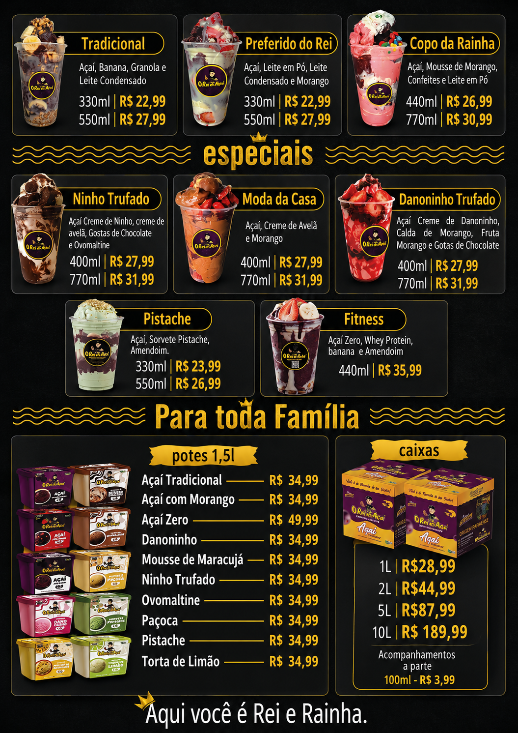 Cardápio 