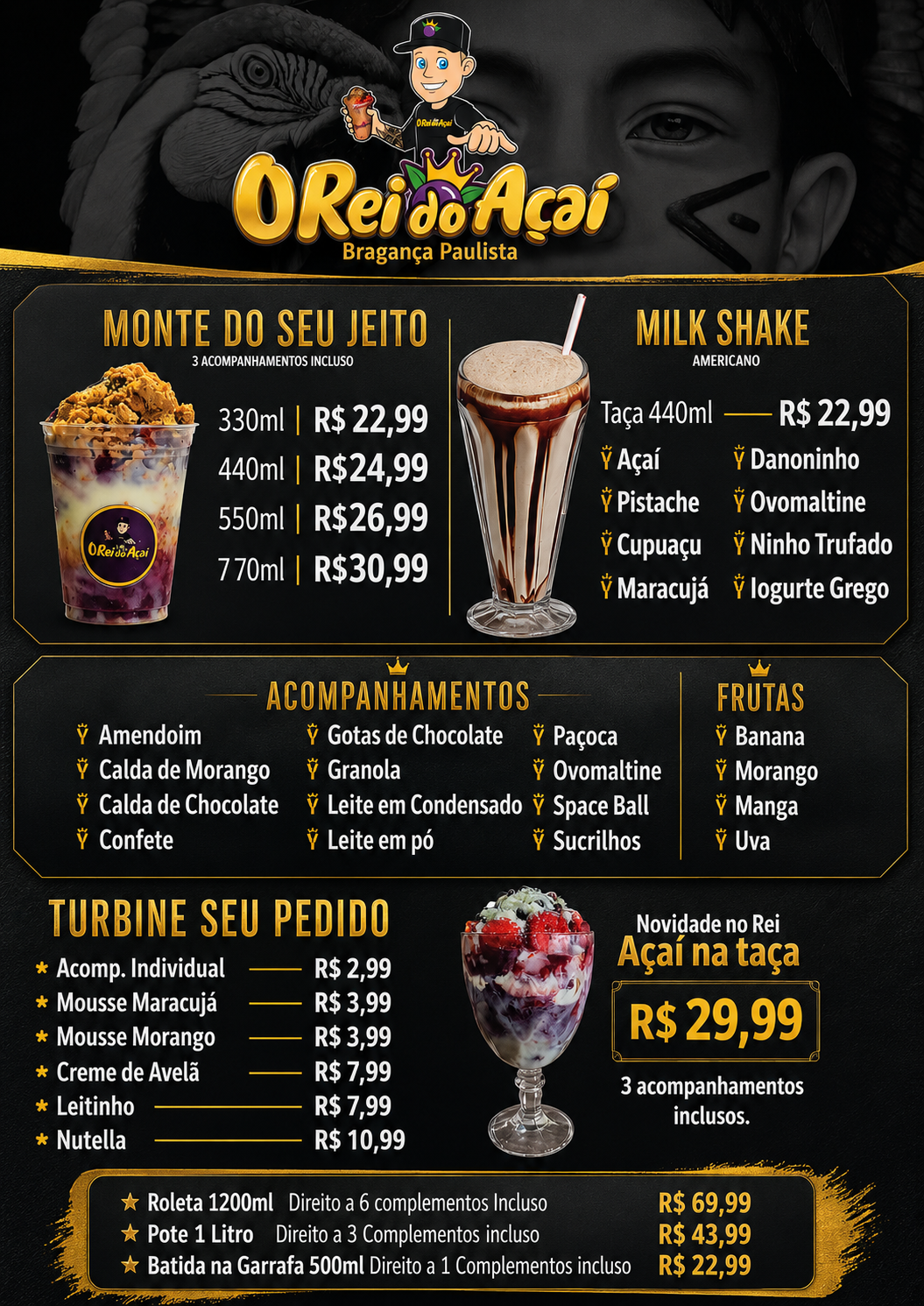 Cardápio 